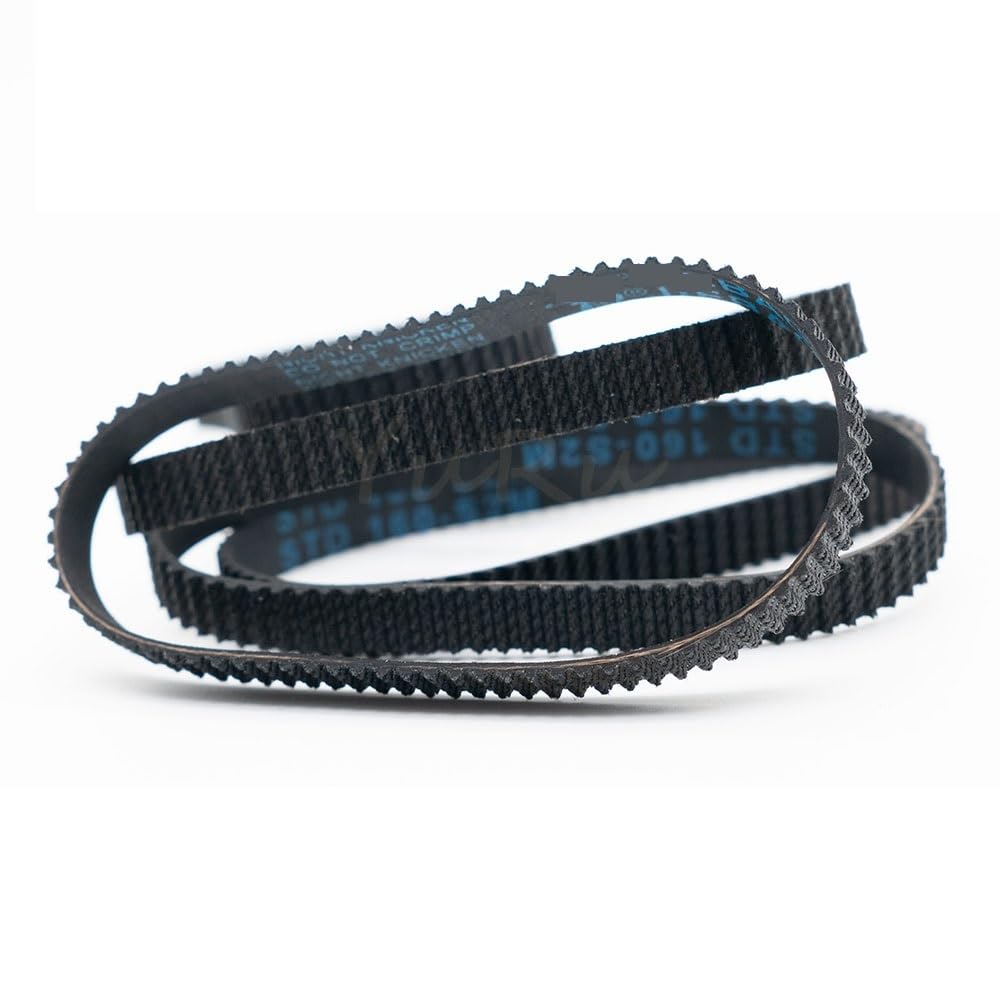 Courroie Synchrone S2M Pour Imprimante 3D - Longueur 222 à 246 Mm - Largeur 4/6/9/10/15 Mm - Caoutchouc Renforcé