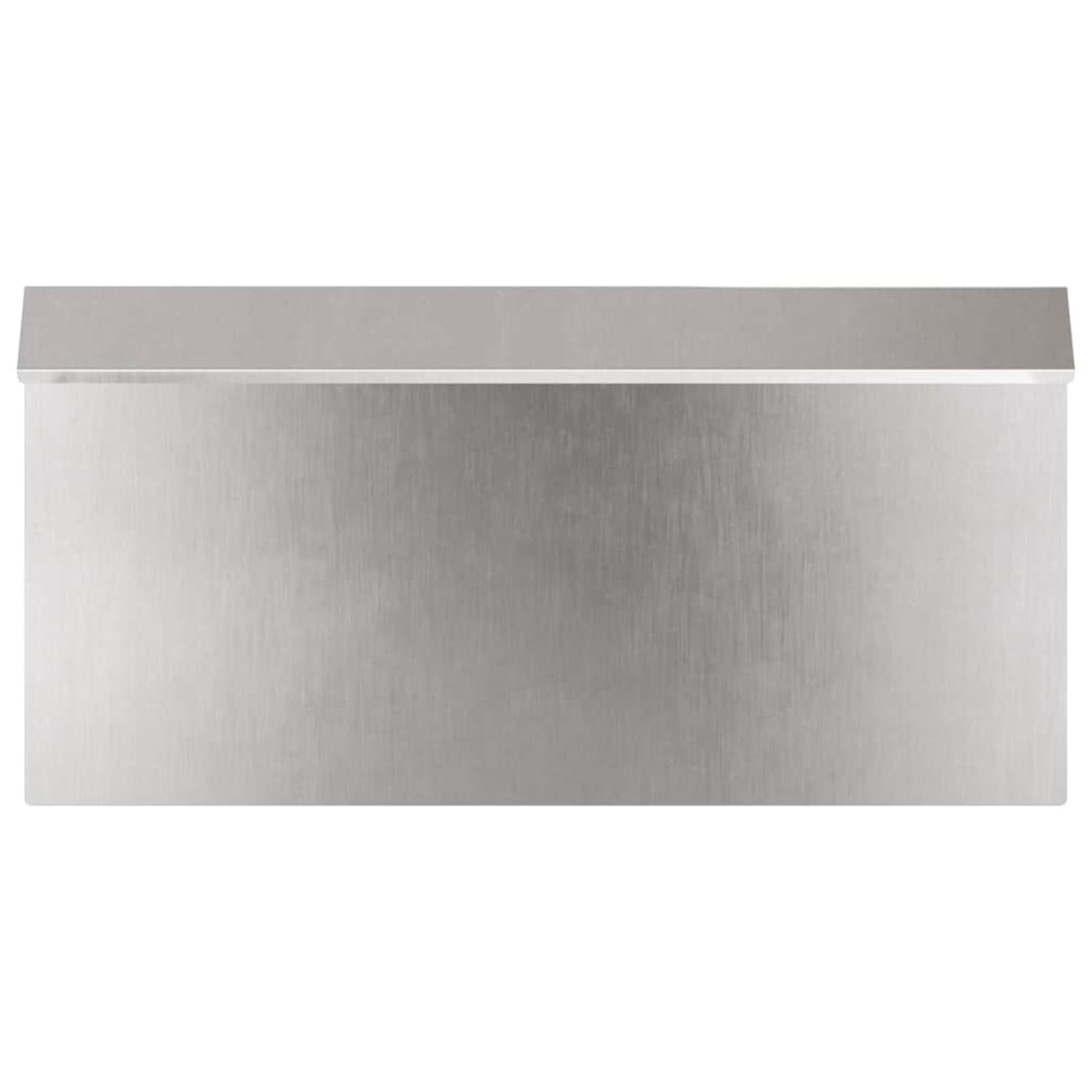 Tidyard Schneckenzaun Edelstahl 16 Stück Silber 50 cm Gartenzaun Schneckenschutz robust und wetterfest für Beete Blumenbeete Gemüsegarten Terrasse Balkon
