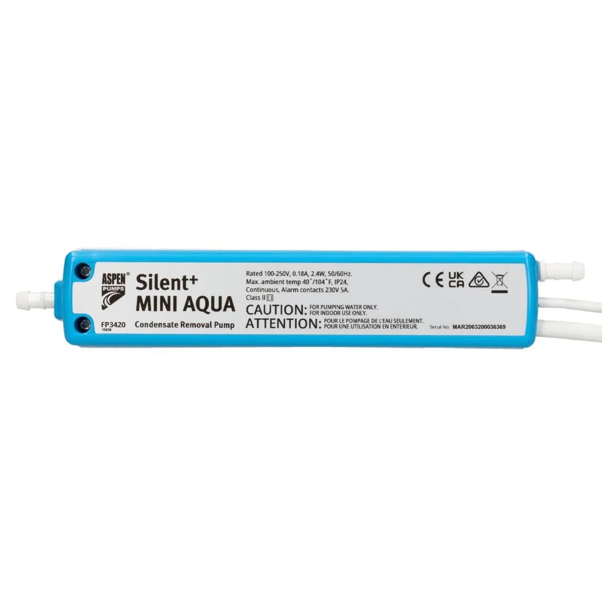 Aspen Pumps FP3420 Pompa Scarico Condensa Silent+ Mini Aqua 5ª Generazione