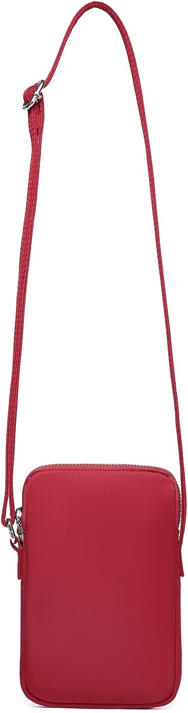 Small Crossbody Purse Zipper Cell Phone Bag Mini Shoulder Purse Wallet Smart Phone Wallet with Credit Card Solts | Small, Zipper, Mini, Wallet, Credit Card Slots - Image 6