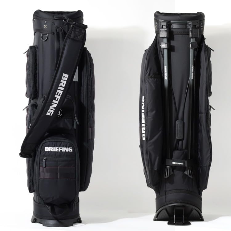 Amazon | [BRIEFING GOLF] キャディバッグ スタンドバッグ メンズ 限定
