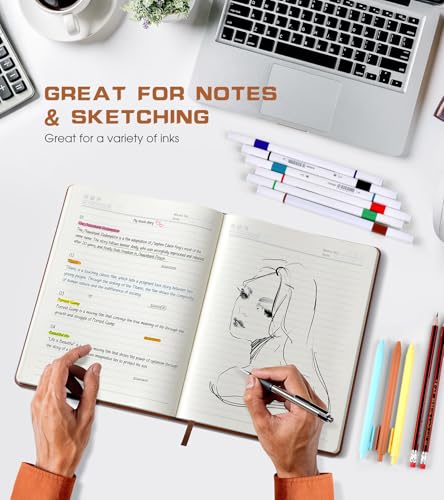Biuwory Leather Journal Notebook