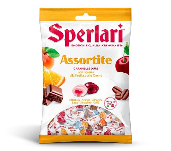 SPERLARI - CARAMELLE DURE ASSORTITE RIPIENE, 420g