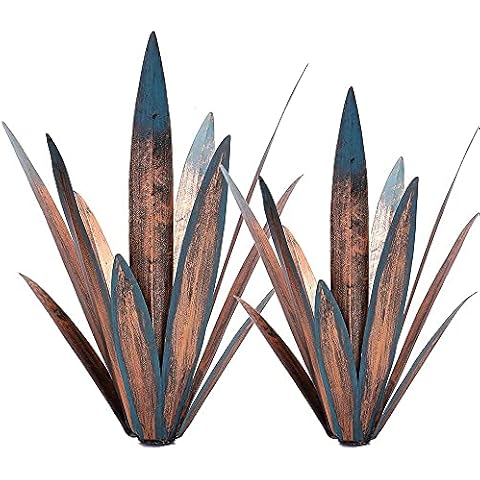 Jesokiibo DIY Metal Agave Plant Decor Cover