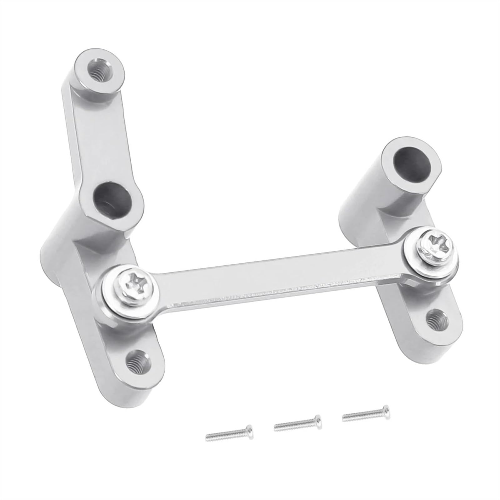 RC Car Accessories for MJX for Hyper for Go 14303 14301 14302 Steering Modification Steering Group Assembly Replacement 1/14 RC Car Upgrades Parts Accessories(Silver)