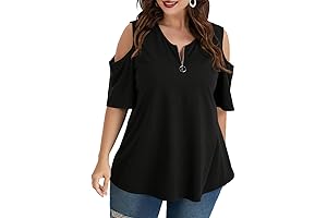 Plus Size Tops for Women Summer Tops for Women Casual Blouse