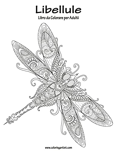 Libellule Libro da Colorare per Adulti 1: Volume 1