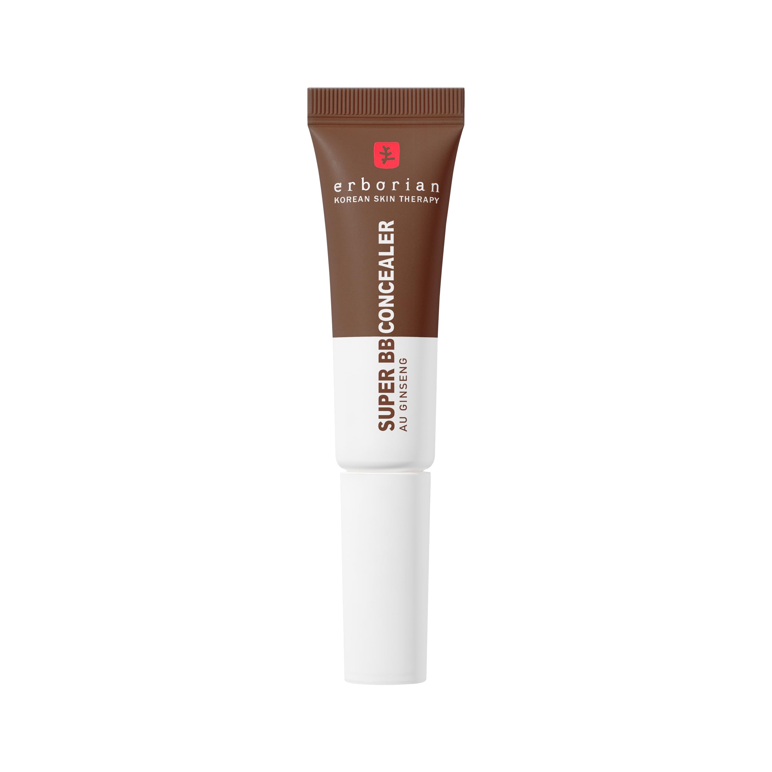 Erborian - Super BB CONCEALER - Hochdeckender Concealer mit Niacinamid und LSF 25 - Feuchtigkeitsspendender Augen-Korrektor mit natürlichem Finish - Koreanische Kosmetik - Chocolat - 10ml