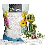 Omitgoter Gartenbau-Perlit für Pflanzen, 2 qt, natürlicher...