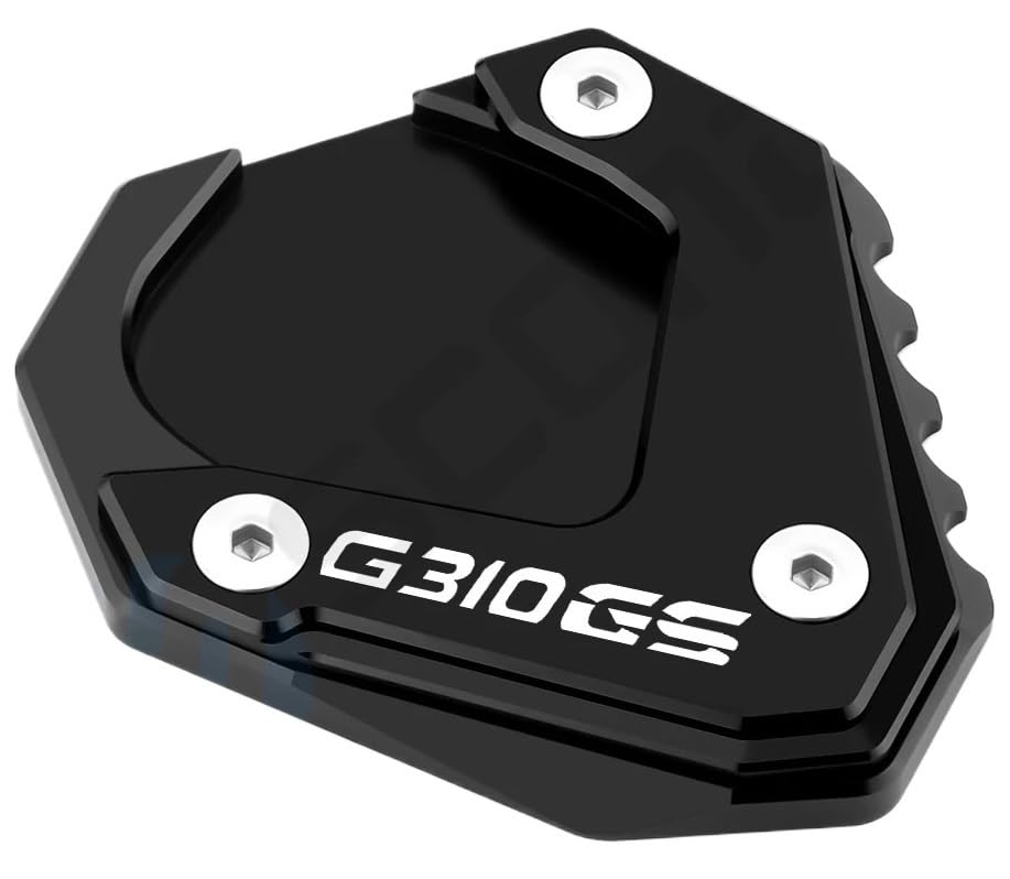 Extension de béquille pour BMW G310 en aluminium CNC anodisé noir