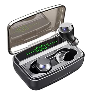 Bluetooth Kopfhörer, 150H Spielzeit Kabellos Kopfhörer mit HiFi Stereo Sound, integriertem Mikrofone, in-Ear Ohrhörer mit Ladebox, Kopfhörer Sport IP7 mit Wasserdicht für Laufen Training