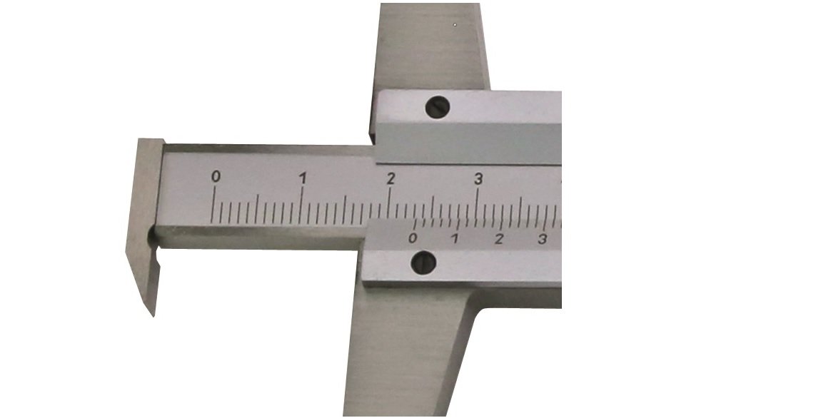 profundos de calibre Vernier (500 mm con Ganchos DIN 862