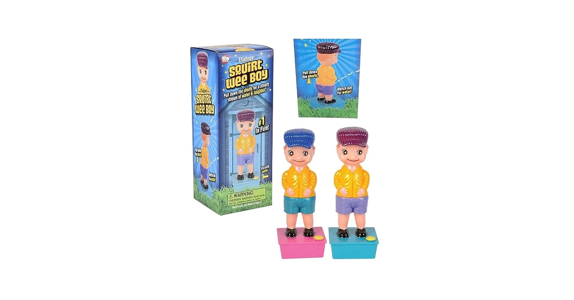 希少　Squirt Wee Boy　水鉄砲　1982年　海外おもちゃ輸入おもちゃ おもちゃ・景品】『ウォーターガン クールシューターX』<4色