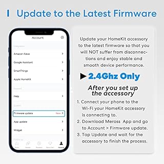 Outdoor Smart Plug, meross Outdoor Wi-Fi Outlet with 3 Independent Sockets Compatible with Apple Homekit, Alexa and SmartThings, Voice & Remote Control, Timer, 2.4 GHz only,Black
