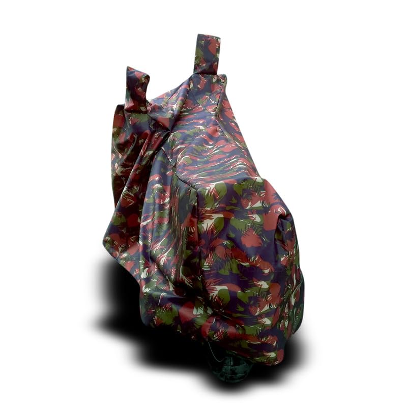 Image of SHAH BROTHERS Water Resistant Bike Cover Compatible for TVS Jupiter Classic Motorcycle /Bike Body Cover - Magic