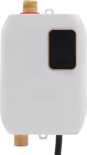 DHBREK Calentador de agua eléctrico sin tanque 110 V 3000 W a pedido Calentador de agua caliente sin fin para el hogar, cocina, baño, temperatura