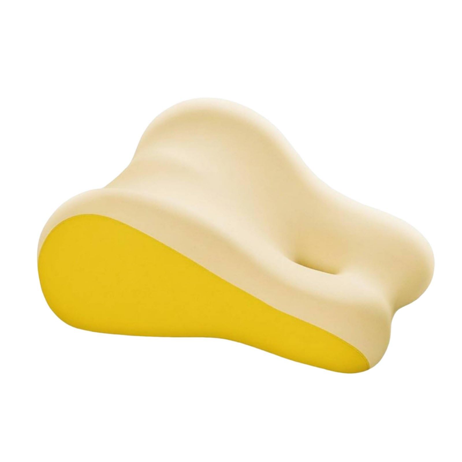 Pressure Relief Hip Elevation Pillow Soft and Breathable Couples Closeness Support Cushion High-Rebound Core Sexual Position Cushion Removable Washable Cover for Bedroom, Yellow-image-47