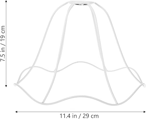 Miniatura 7 de Kit de marco de pantalla de lámpara moderna, suministros para lámparas de mesa, lámparas de escritorio, estante de pantalla de metal