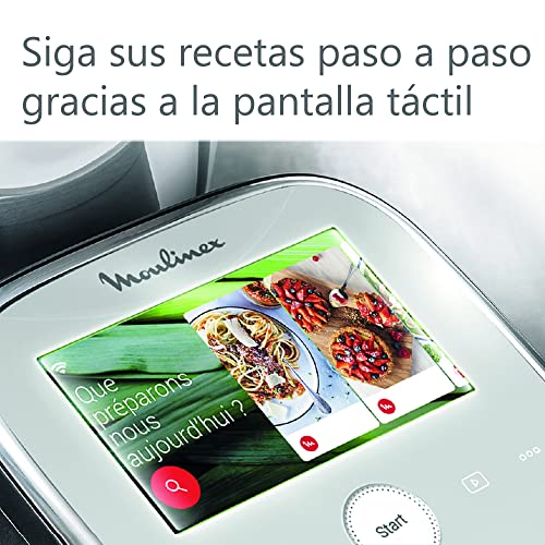 Moulinex I-Companion Touch XL Multifunktions-Küchenmaschine, 1550 W, 14 Programme, Touchscreen, Nutzinhalt 3 l, bis zu… – Bild 6