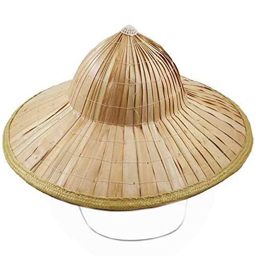 Sombrero Vietnamita Bambú Disfraz