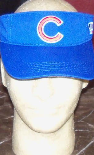 Outdoor Cap Chicago Cubs Officially Licensed MLB Adjustable Velcro Adult Visor