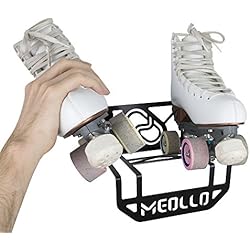 Patines Std MEOLLO Soporte Patines en línea y en Paralelo (100% Acero). (Negro)