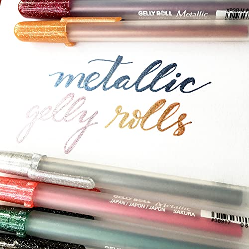 SAKURA Gelly Roll Metallic Gel Pens - Pack de 5 y 10 miniatura 5