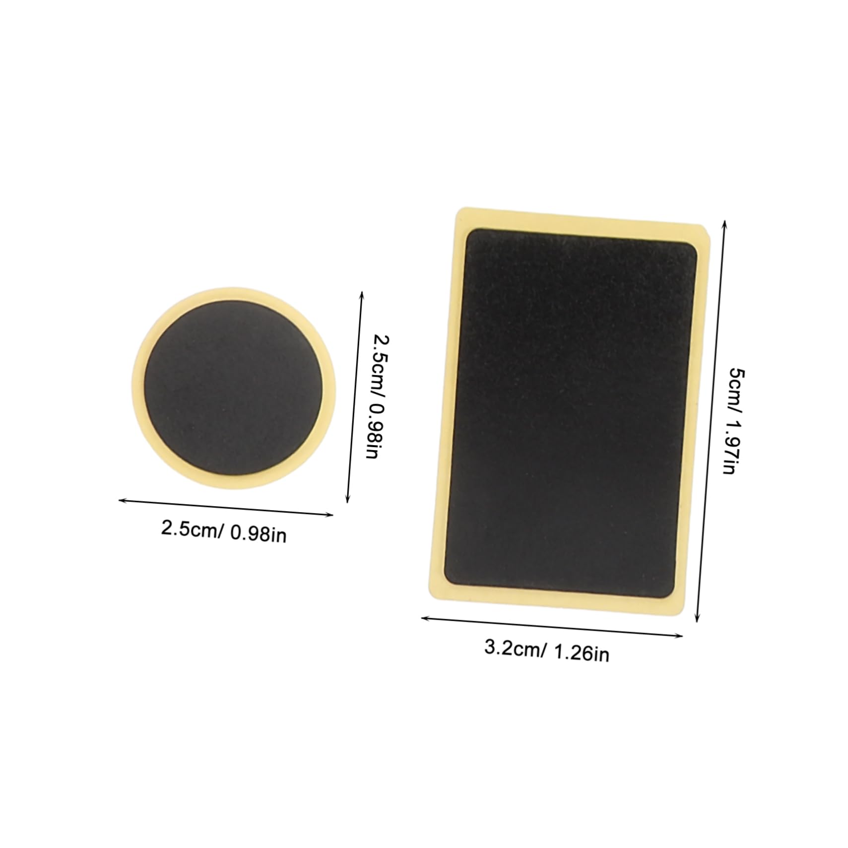 ERINGOGO 1set Portable Bike Tire Repair Kit with Multi-Function Tools Bulk Patches for Tires Lightweight Compact Patch Kit for