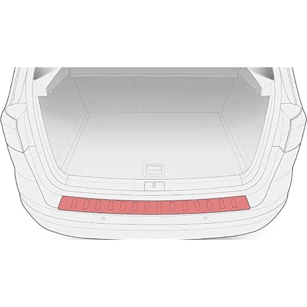 Striscia Paraurti Posteriore In ABS Per Peugeot 3008 2017-2022, Protezione Antigraffio Con Nastro Biadesivo, Facile Da Montare