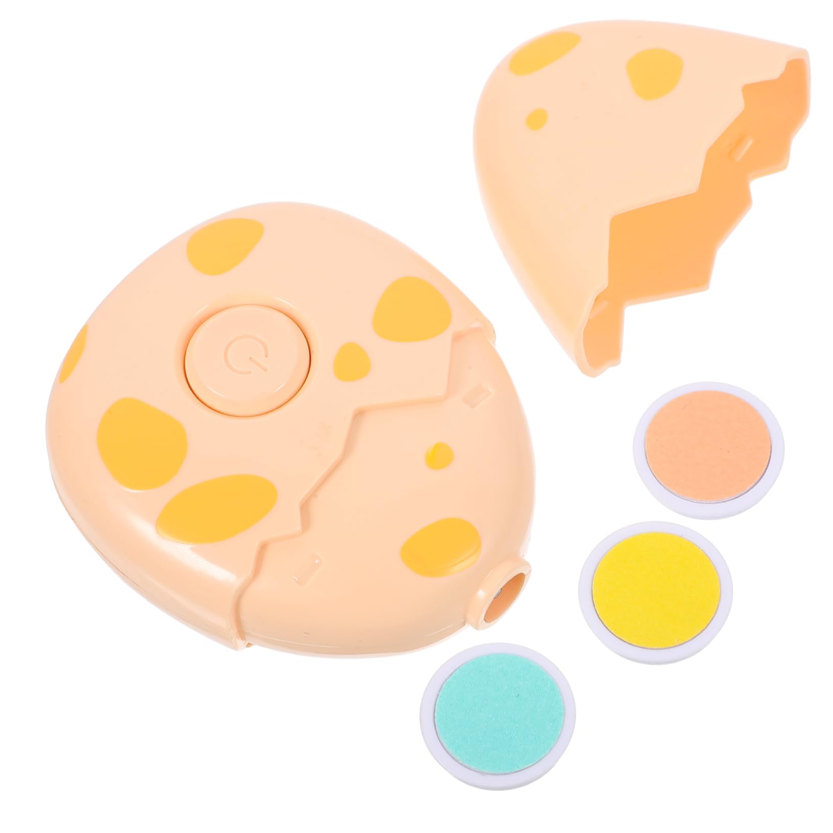 FOMIYES Electric Nail Trimmer Baby Nail Care Safe Material Easy to Install Grinding Heads