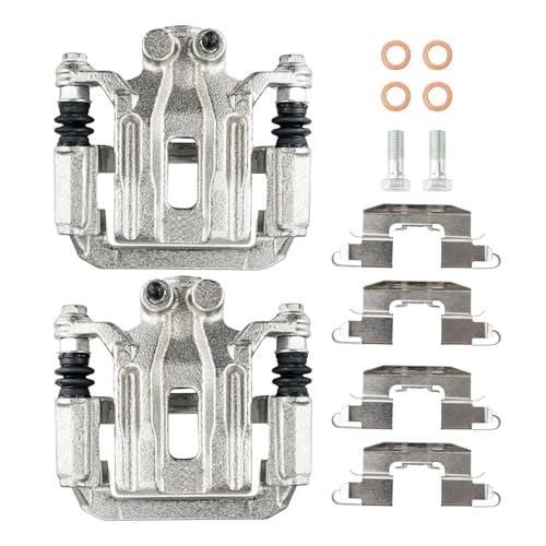 Image of PHILTOP Rear Brake Caliper 19-B2994A, 19-B2995A Compatible with 2005-2012 Nissan Pathfinder