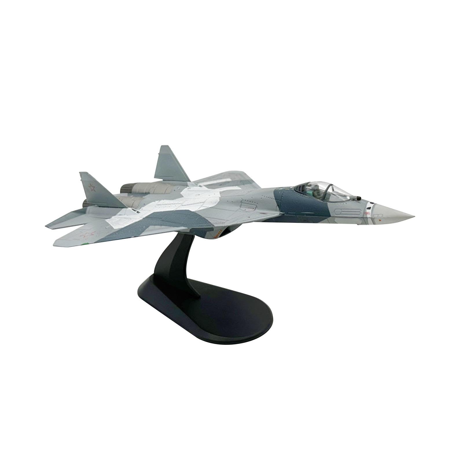 Diecast Model 1/100 Scale su 57 Fighter Collezione di Giocattoli per Bambini Aeroplano con Base per casa, Ufficio, caffetteria, libreria, Decorazioni