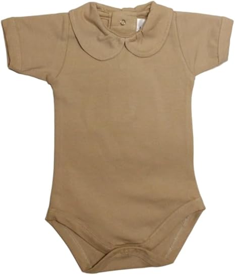 Peter pan collar bodysuit short sleeve Clearance