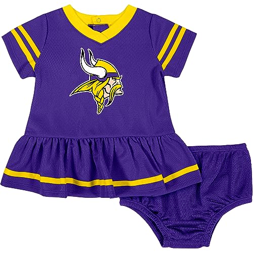Image of Gerber NFL Baby-Girls NFL Team Jersey Dress and Diaper Cover