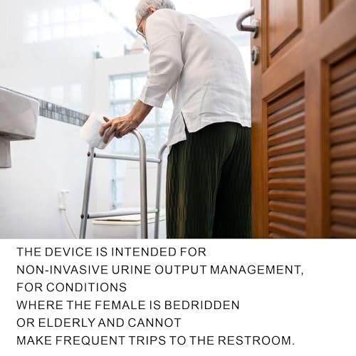 Female External Catheter System | Leak-Proof, Comfortable Urine Collector for Women | Incontinence Aid for Bedridden & Nighttime Home Care HO88 - Thumbnail 5
