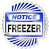 Lustige Aufkleber für den Gefrierschrank, 10 Stück, für Männer, Dekoration, lustige Raumschilder (6 x 9 cm)