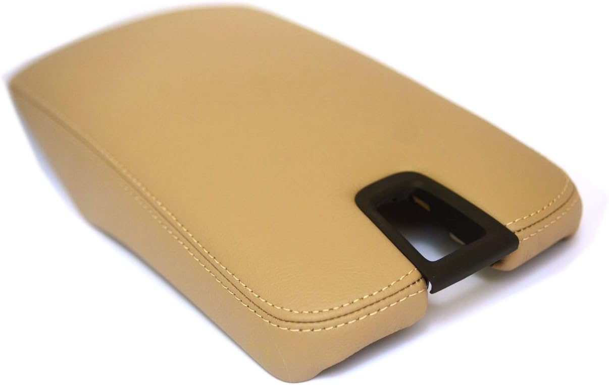 Center Console armrest Synthetic Leather Cover Beige Compatible with Lexus ES350 07-09