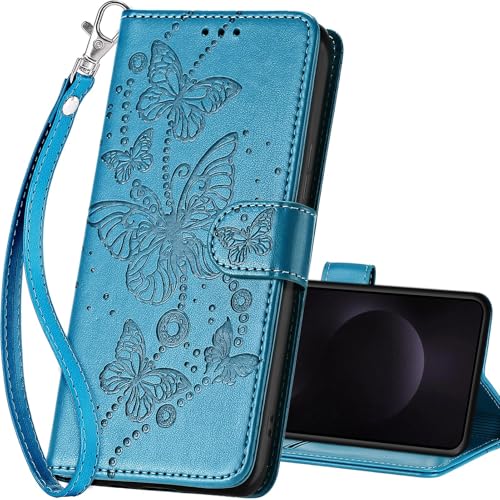 Étui portefeuille Samsung S25 Edge 5G protection intégrale