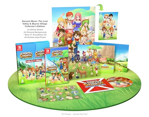 Harvest Moon The Lost Valley + Skytree Village Edition Collector Jeu Nintendo Switch - vue 4