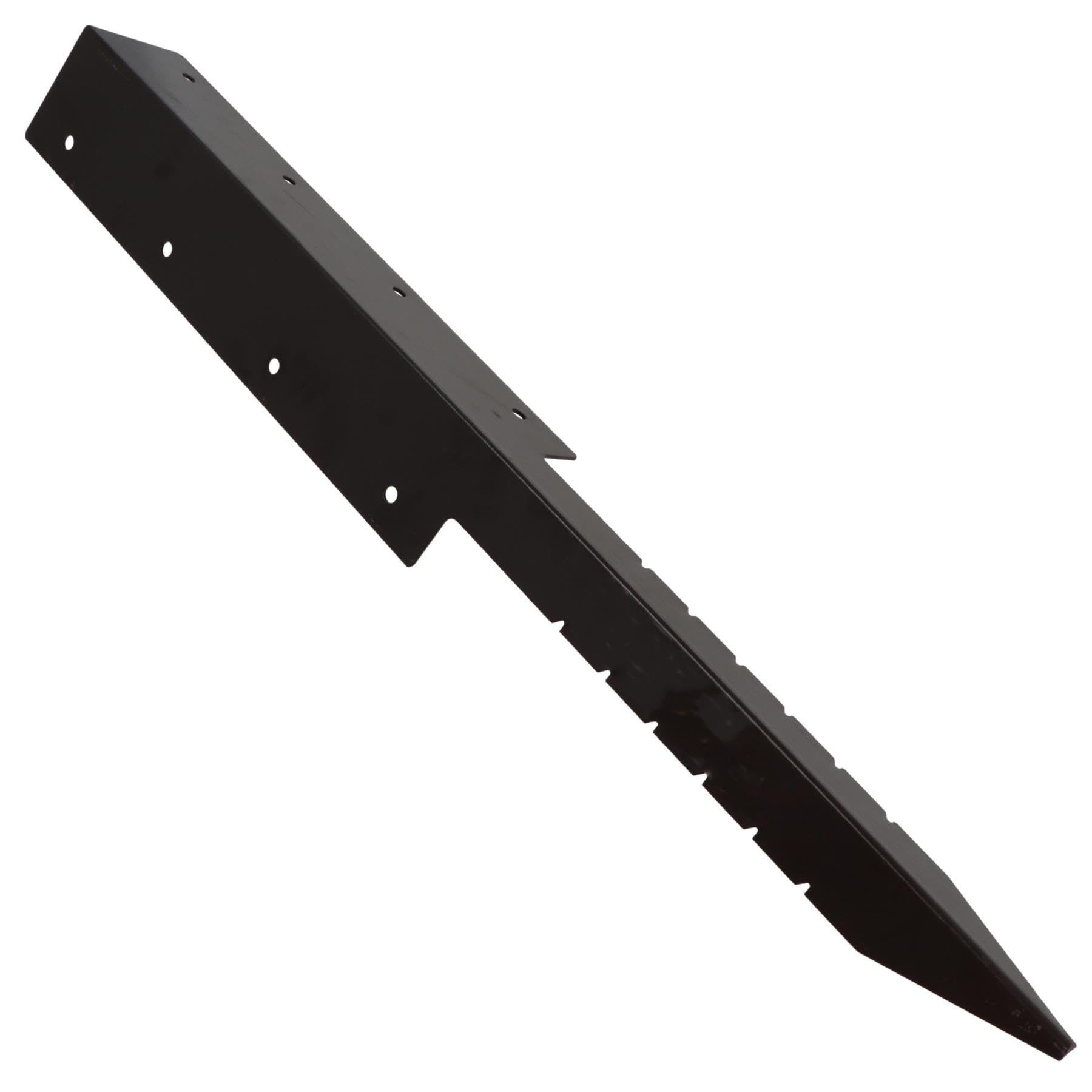 Garden Double Sleeper Corner Support Stake Spike Fastener Brown 670mm Long 1pc