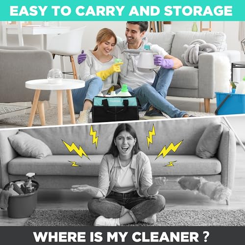 HAUSHOF Handheld Steam Cleaner, Steam Cleaner for Home with Tool Bag & Safety Lock, 11 pcs Accessories, Multi-purpose Natural Steam Cleaner for Cleaning Floor, Car, Upholstery, Grout and Grease - Thumbnail 2