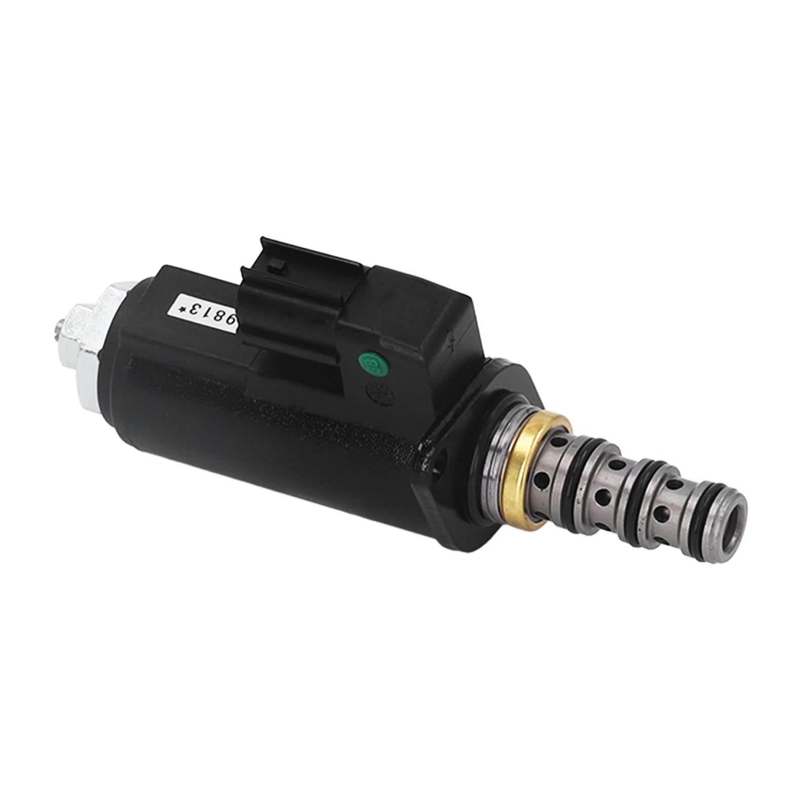 Válvula solenoide eléctrica para excavadora, reemplazo de válvula de control de bomba hidráulica, material de acero de aleación de primera calidad con alta eficiencia de trabajo,