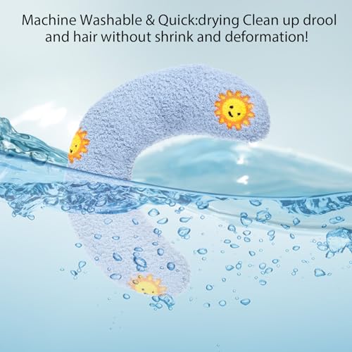 Larrel Beruhigungskissen für Hunde, 22 * 26cm Angstlinderungskissen für Hunde Superweicher Hochdichtes Beruhigungskissen katzenminze Kissen zum Schlafen Ausruhen zur Gelenkentlastung für Hunde Katzen