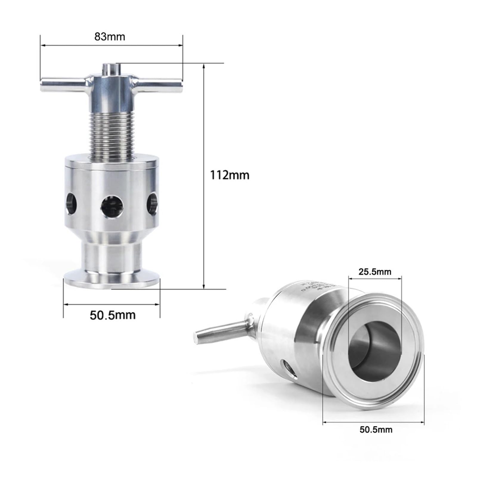 Jstpure for American Made Compressor Safety Relief Valve Fits Atlas Copco SV25200
