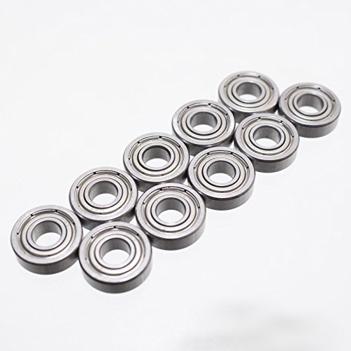 Kugellager R4ZZ (5/8" x 1/4" x 13/64") 15,875 mm x 6,35 mm x 4,97 mm Metallabschirmung Rillenkugellager Cover