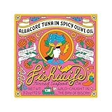 Fishwife Albacore Tuna in Spicy Olive Oil 1-Pack (3.2 Ounce) - MSC-Certified Sustainable Seafood, High Protein, Gluten Free - Handpacked in BPA-Free Tins with Spanish Extra Virgin Olive Oil