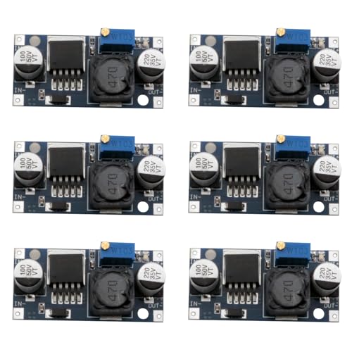 Module d'alimentation réglable 3A 40V lot de 6 régulateurs pour domotique et auto