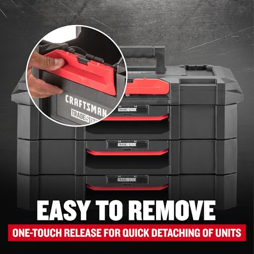 CRAFTSMAN Tradestack 3 Drawers Unit (CMST21405) image 6