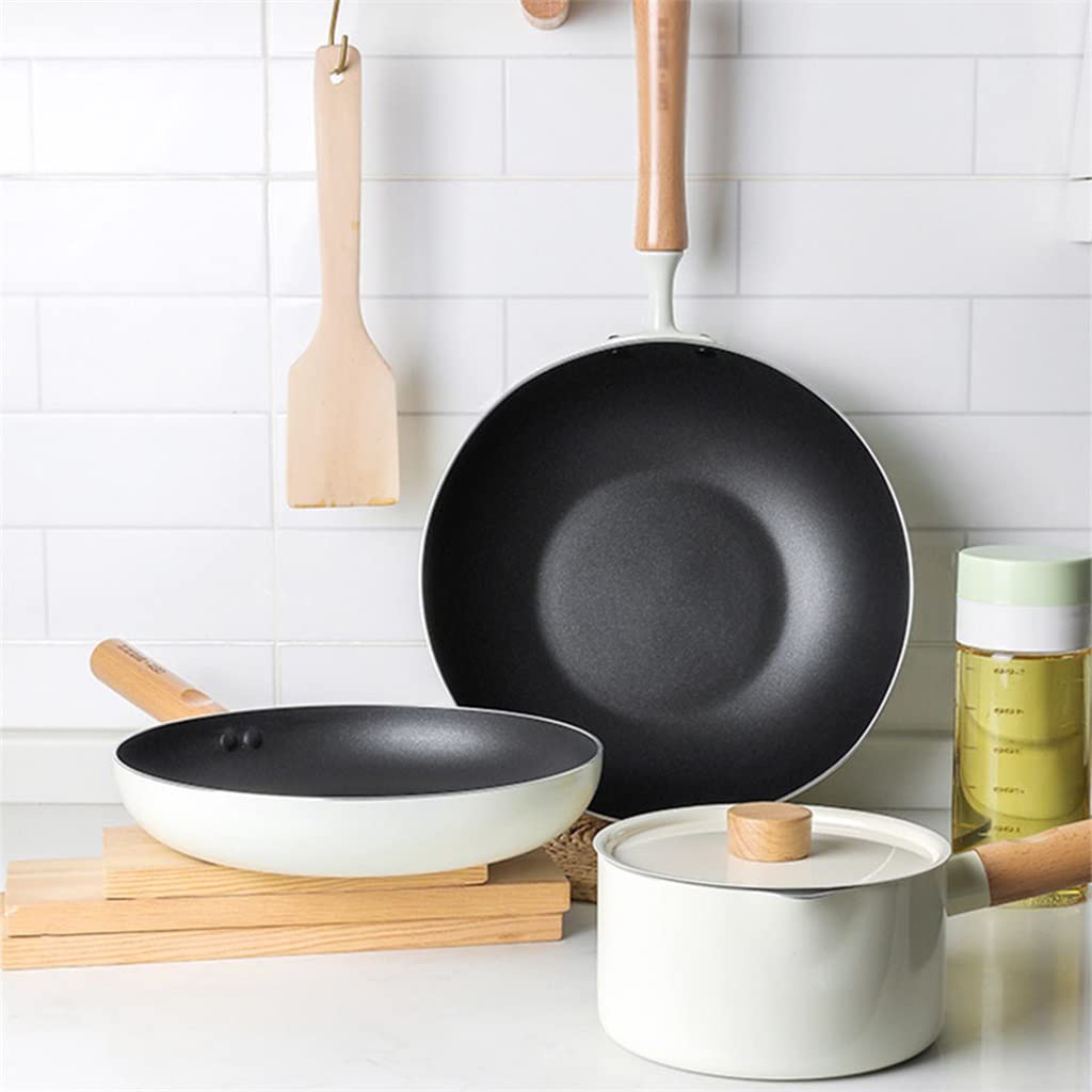 Batterie de Cuisine 5 pièces antiadhésive Steak Oeuf poêle à Frire épaississement Lait Casserole ustensiles de Cuisine ustensiles de Cuisine