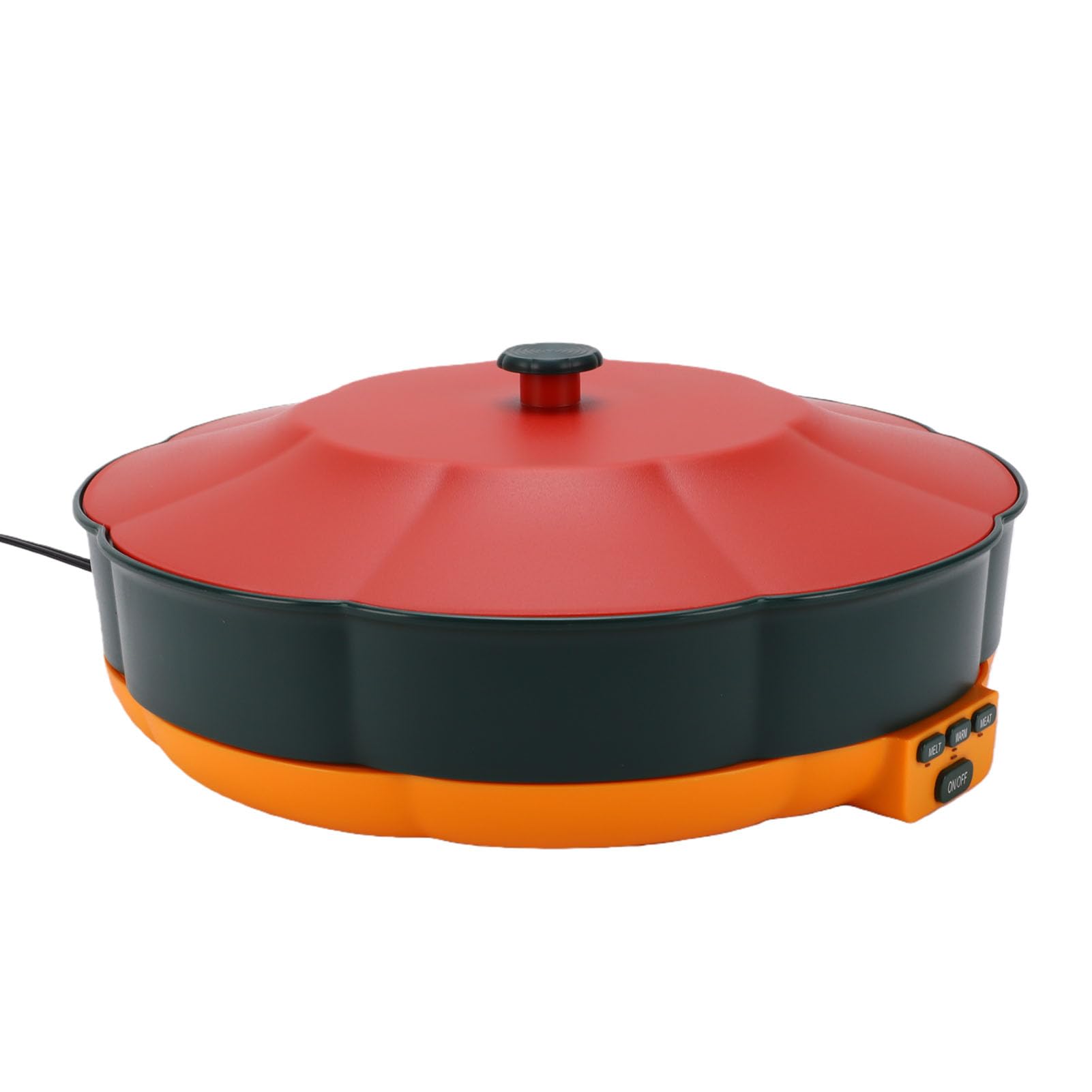 RIZGHWOY Juego de Ollas Eléctricas para Fondue de Chocolate con Bandejas para Servir Juego Giratorio para Servir Tacos con Control Preciso de Temperatura para Reuniones en el Hogar y (Enchufe